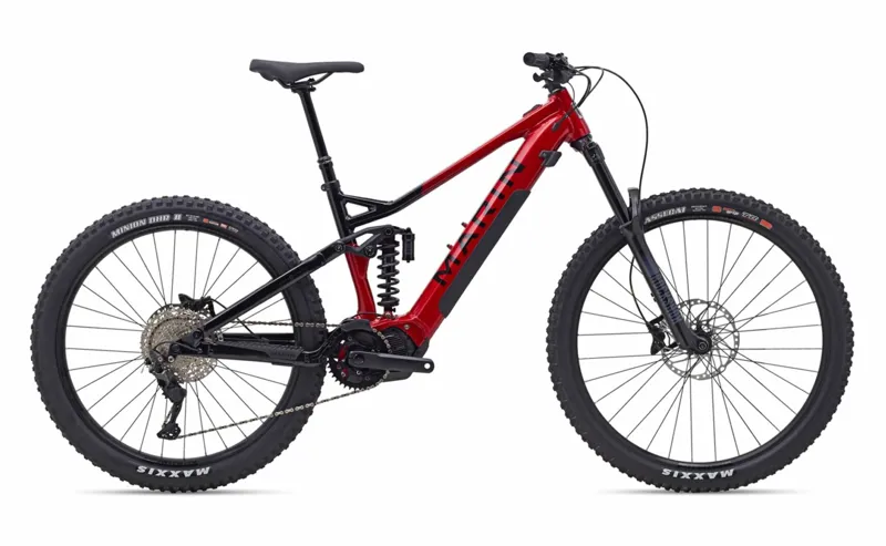 Marin Alpine Trail E1 Large Full-Suspension E-MTB in Red/Black